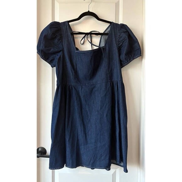 SOLD Arula/Altar’d State plus size denim dress - Picture 1 of 4